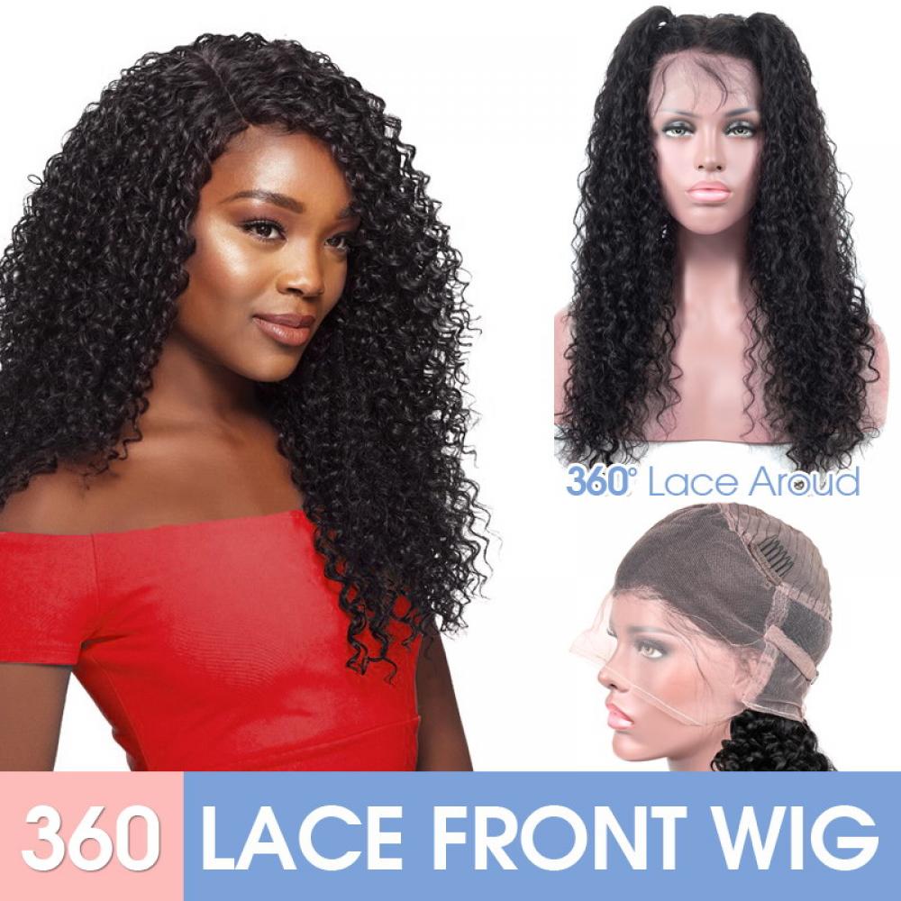 Uyasi Human Hair 360 Lace Frontal Wig